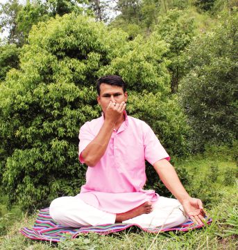 yogic breath-pranayam