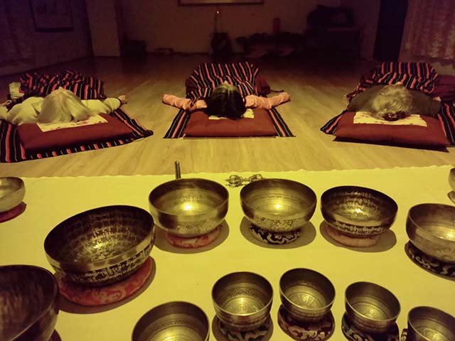 sound healing and meditation retreat