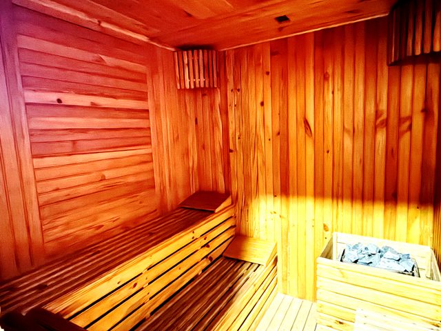 Sauna Bath and steam bath at Niru Yoga Homestay with meditation hiking retreat, Nagarkot village, Bhaktapur, Kathmandu valley Nepal.