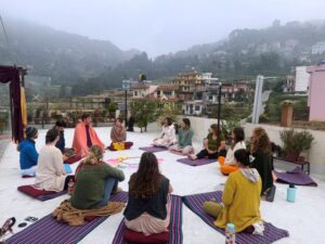 Best Yoga Retreats in Nepal-Niru Yoga Homestay sound healing meditation hiking retreat kathmandu valley bhaktapur nagarkot village (5)